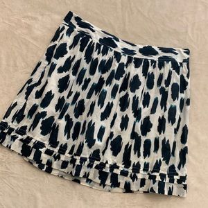 Ann Taylor Loft Printed Cotton Skirt